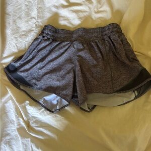 Lululemon Athletica Charcoal Athletic Shorts